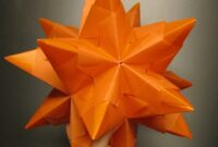 faltanleitung origami stern faltanleitung origami stern