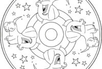 mandala tiere einfach