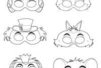 dino maske ausmalbild dino maske ausmalbild