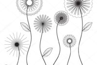 muster blume