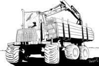 traktor zum ausmalen pdf