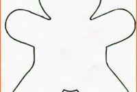 bären basteln vorlage bären basteln vorlage