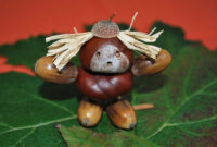 kastanien basteln einfach