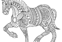 ausmalbild pferde mandala ausmalbild pferde mandala