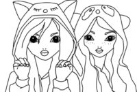 ausmalbilder von topmodel