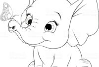 ausmalbild elefant ausmalbild elefant