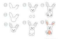 einfacher osterhase malen