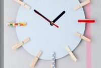 uhr basteln ohne musterklammer uhr basteln ohne musterklammer