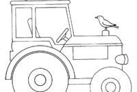 ausmalen traktor ausmalen traktor
