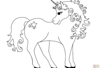 bild zum ausmalen einhorn