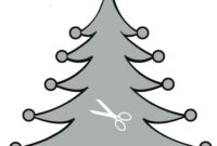 fensterbild tannenbaum vorlage