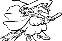 ausmalbilder hexe