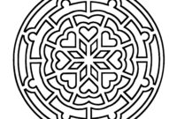 einfache mandala