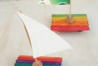 boot basteln kinder einfach