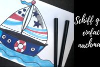 schiffe malen einfach schiffe malen einfach