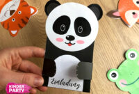 panda basteln vorlage panda basteln vorlage