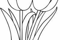 tulpen vorlagen zum ausdrucken