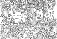 ausmalbilder landschaft