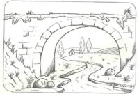 landschaftsbilder zum ausmalen