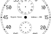 zifferblatt uhr zum ausdrucken kostenlos