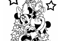 ausmalbilder disney weihnachten