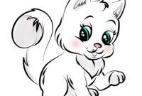 babykatzen ausmalbild