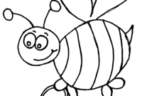 biene zum ausmalen biene zum ausmalen