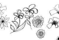 zeichnen blumen malen