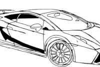 rennwagen ausmalbild
