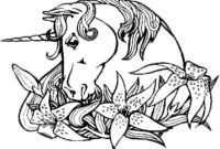 einhorn ausmalbild einhorn ausmalbild