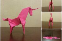origami einhorn