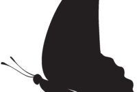 schmetterling silhouette schmetterling silhouette