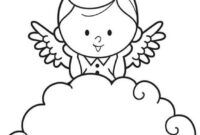 schutzengel engel malvorlage