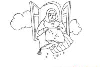 ausmalbilder frau holle