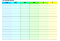 geburtstagskalender pdf kostenlos geburtstagskalender pdf kostenlos