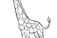 giraffe vorlage zum ausdrucken giraffe vorlage zum ausdrucken