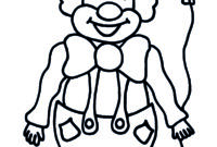 clown malen vorlage