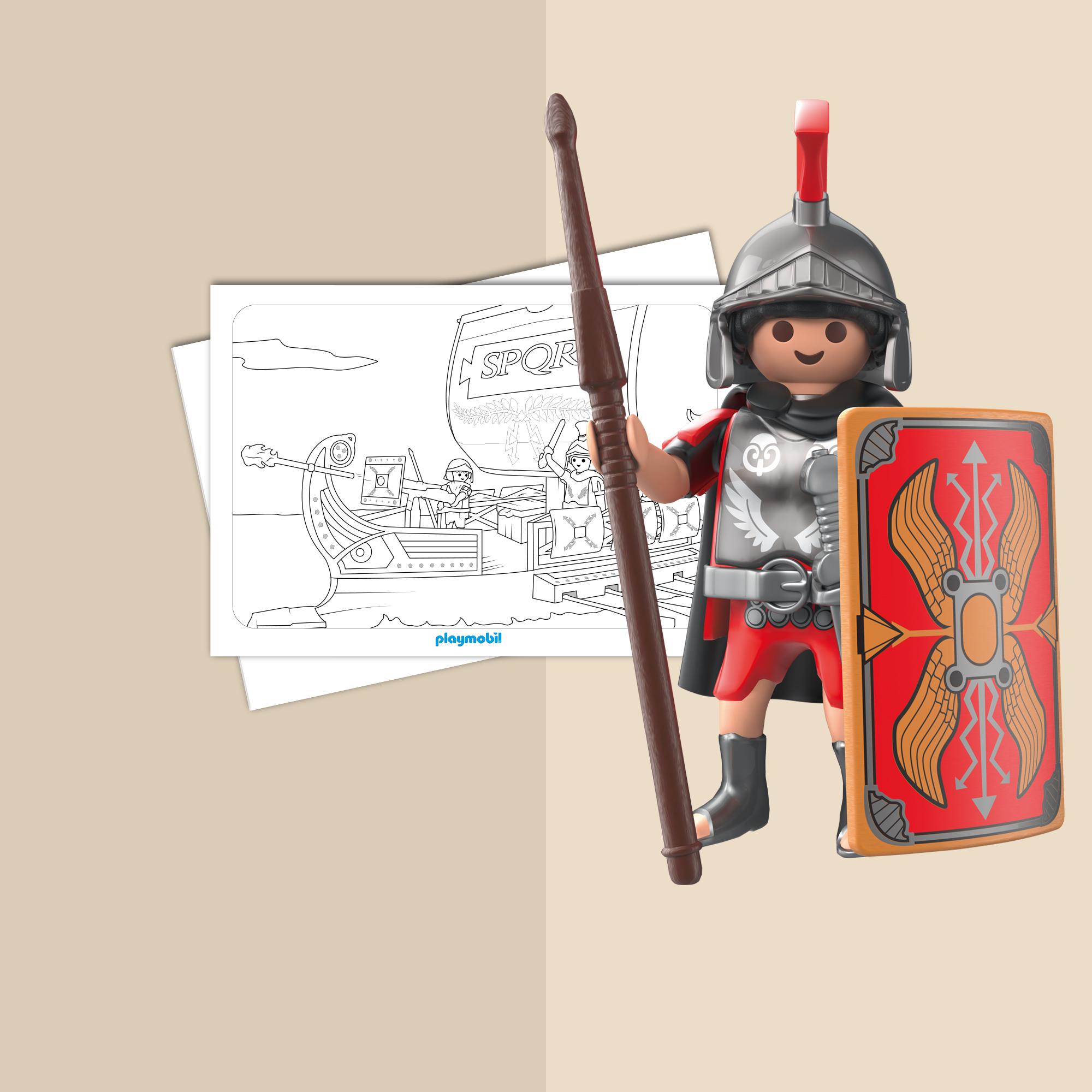Ausmalbilder Römer Playmobil : Help care for others in times of need as