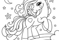 einhorn regenbogen ausmalbilder einhorn regenbogen ausmalbilder