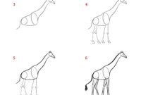 giraffe malen einfach giraffe malen einfach