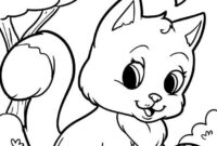 katzenbaby ausmalbild katzenbaby ausmalbild