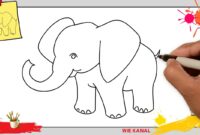 elefant leicht malen elefant leicht malen