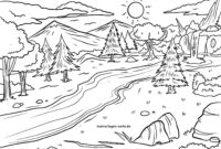 ausmalbild natur ausmalbild natur