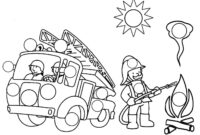 feuerwehrauto ausmalbilder feuerwehrauto ausmalbilder