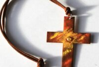 kreuz selber basteln