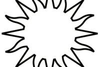vorlage sonne vorlage sonne