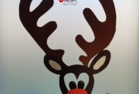 rentier malen vorlage rentier malen vorlage