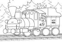 ausmalbild lokomotive