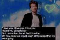 dangerously lyrics meaning dangerously lyrics meaning