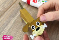 hund basteln vorlage hund basteln vorlage